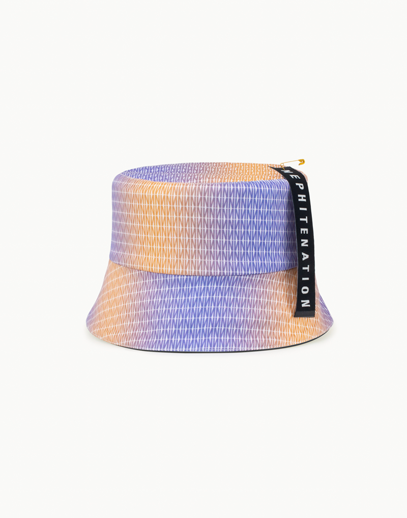 PLUM BUCKET HAT