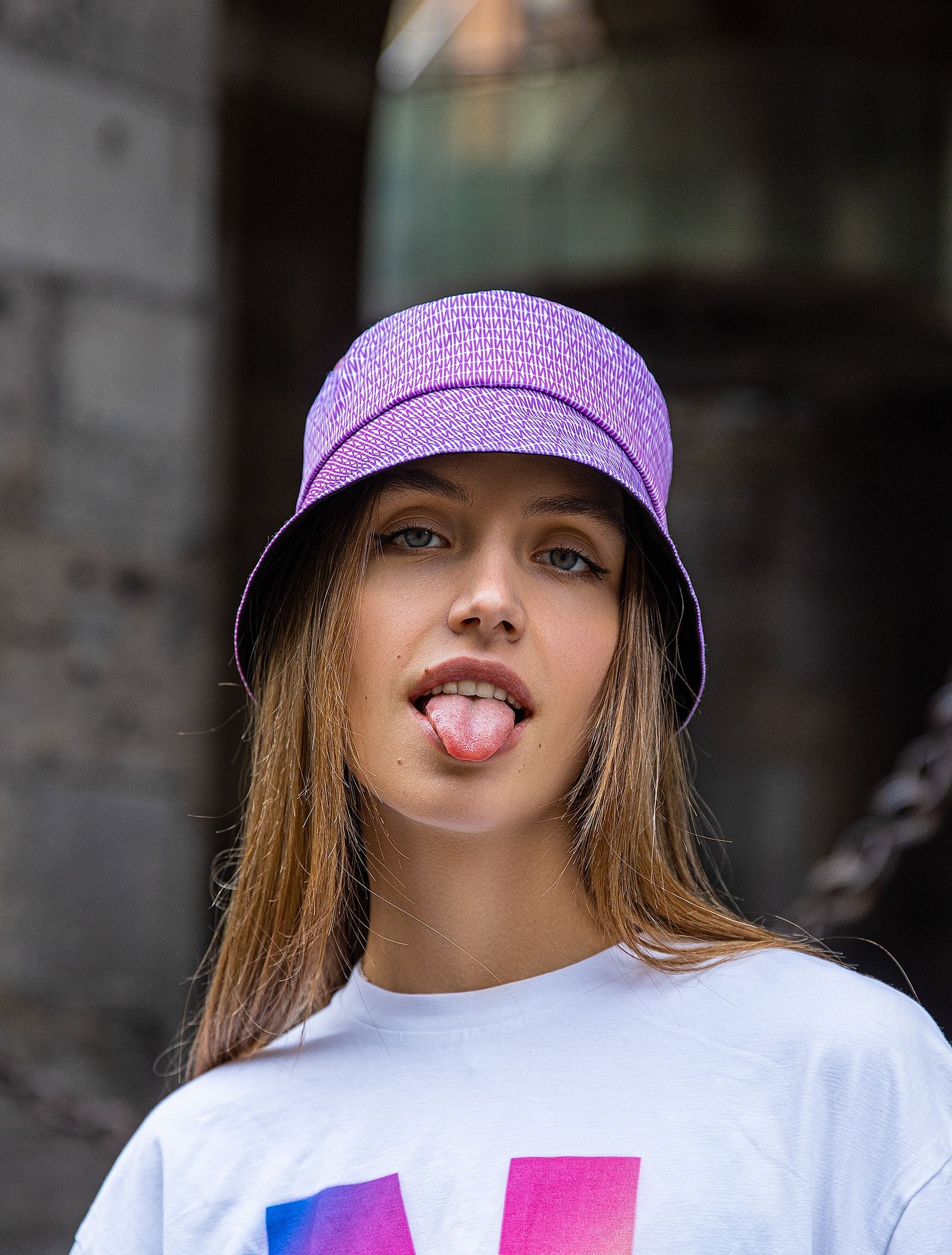 DEEP PURPLE BUCKET HAT